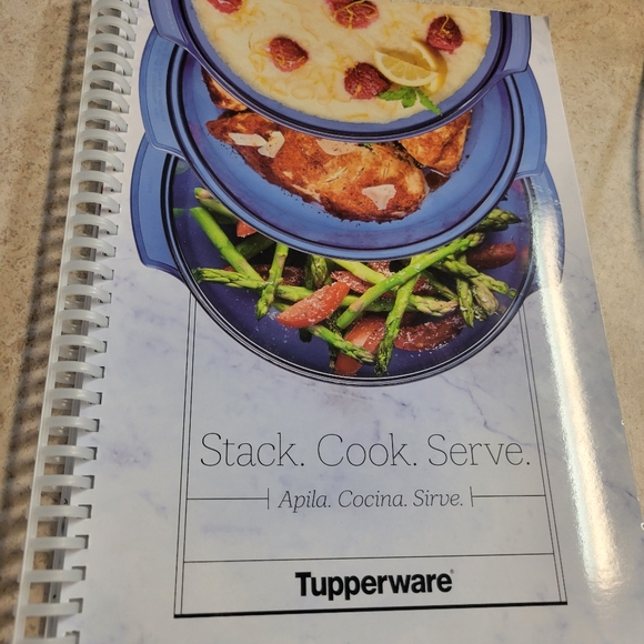 Tupperware Kitchen Tupperware Stack Cooker Cookbook Poshmark